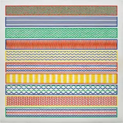 Angus Fairhurst, 2nd Lowest Expectations, 1996, enamel on aluminium