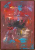 Dan Rees, Untitled, 2014, oil on linen, in artist's frame