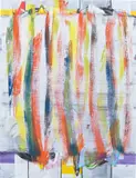 Jon Pestoni, Big Middle, 2013, oil on canvas mounted on panel