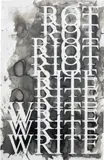Kendell Geers, Virus (Write/Rite/Riot/Rot), 2015, india ink on paper