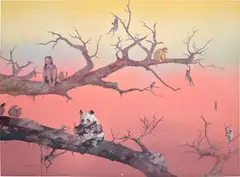 Guo Jin, Dawn No 15, 2008, oil on linen
