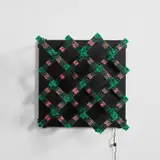 Tatsuo Miyajima, Model (36) no.7, 1993, light emitting diode, IC, electric wire and joint on aluminium panel