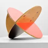 Jose Dávila, Helix, 2012, acrylic on wood