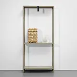 Pedro Cabrita Reis, Sistema de Preservacao #1, 1994, glass, iron, wood, thermometer, water, eggs and plastic