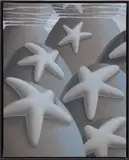 Laurens Legiers, Resting Sea Stars, 2020, oil on canvas, in artist's frame
