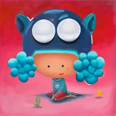 David Kaye, Contemplation, 2023, acrylic on canvas