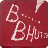 Julian Schnabel, Untitled (Benazir Bhutto), 2008, oil on tarpaulin