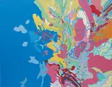 Oona Ratcliffe, Duskier Cries, 2004, acrylic on canvas