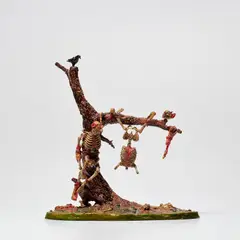 The same thing only smaller, or the same size but a long way away by Jake and Dinos Chapman, 2005, painted resin, offered Nov 2023