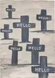 David Shrigley, Untitled (hello)