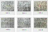 Joseph Kosuth, Hypercathexis IV, 1982, gelatin and silver print, in 6 parts