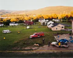 Untitled (Dead Cow Discovery) by Gregory Crewdson, 1998, c-print, offered Nov 2023
