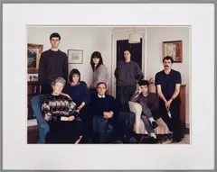 The Smith Family, Fife, Scotland 1989 by Thomas Struth, 1989, c-print, in artist's frame, offered Nov 2023