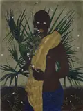 Cinga Samson, Ubuhle beenkanyezi VIII, 2018, oil on canvas