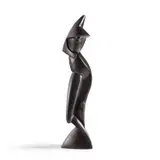 Alexander Archipenko, Statue on a Triangular Base