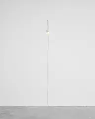 Félix González-Torres, ''Untitled'' (March 5th) #2, 1991, light bulbs, porcelain light sockets and electrical cords