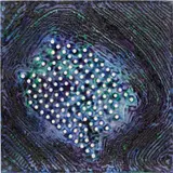 Jack Whitten, Space Busters III, 2014, acrylic and polyurethane on panel