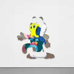 THIS IS THE WAY by Kaws, 2014, acrylic on canvas, sold Mar 2022