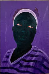 Annan Affotey, Daizy, 2021, acrylic on canvas