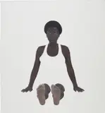 Sungi Mlengeya, Chaotic Disposition, 2020, acrylic on canvas