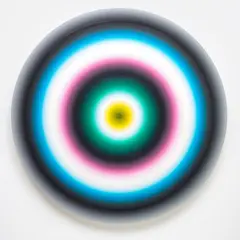 Yan Lei, Untitled (Color Wheel), 2013, acrylic on canvas