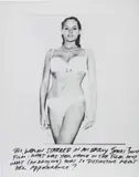 Richard Prince, Untitled (Publicity), 2012, ink jet on paper
