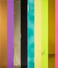 Untitled by Anselm Reyle, 2005, mixed media on canvas, sold Mar 2022