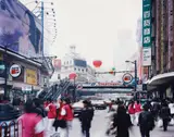 Thomas Struth, Nanjing Xi Lu, Shanghai, 1997, C-Print, Diasec