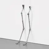 Michael Joo, DRWN (Carunculatus) AI 2, 2015, aluminum impregnated urethane, in 2 parts