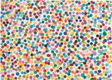 8870 The Fountain and One Starlight, from The Currency by Damien Hirst, 2016, enamel paint on handmade paper, offered Mar 2022