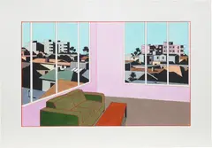 Ken Price, Untitled, 1991, watercolour, coloured pencil and ink on paper