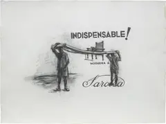Indispensable! by William Kentridge, 1995, charcoal, graphite and pastel on paper, offered Mar 2022