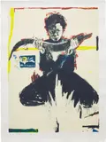 Kudzanai-Violet Hwami, Nzombe ne Karwe, 2019, lithograph on paper