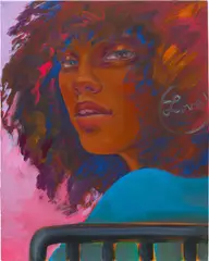 Haley Josephs, Love Gaze, 2018, oil on canvas