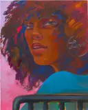 Haley Josephs, Love Gaze, 2018, oil on canvas