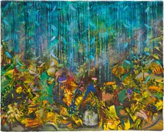 Ali Banisadr, It Happened 1, 2011, oil on linen