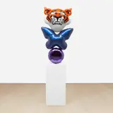 Adam Parker Smith, Heroine, 2018, resin, fiberglass, urethane, steel and wooden plinth