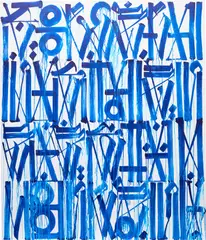 RETNA, Sorcery of My Style, 2015, oil on canvas