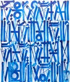 RETNA, Sorcery of My Style, 2015, oil on canvas