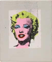 Andy Warhol, 'Marilyn' by Richard Pettibone, 1978, synthetic polymer and silkscreen ink on canvas, sold Apr 2022
