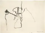 Philip Guston, Untitled, 1950, ink on paper