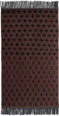 Rosemarie Trockel, Plus Minus, 1990, wool carpet