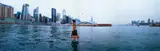 Li Wei, Li Wei Falls to HK, 2006, c-print mounted on Diasec, in 4 parts