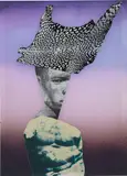 Raphaël Barontini, Toussaint Louverture, 2017, digital print and silkscreen on fabric stitched on fabric