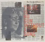There Is No Sun Without A Song by Rirkrit Tiravanija and Tomas Vu, 2018, silkscreen on newspaper, sold Apr 2022