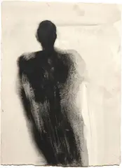 Antony Gormley, Zones of Attachment, 1995, gouache on paper