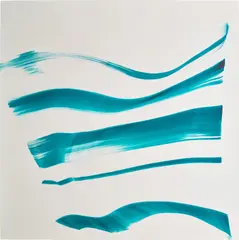 Jason Martin, Papua, 2000, oil on velstone