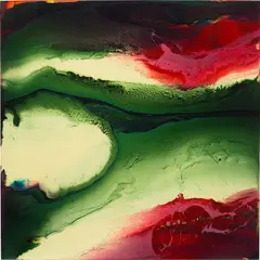 Keith Tyson, Nature Painting, 2008, industrial paint and gesso on aluminium