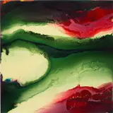 Keith Tyson, Nature Painting, 2008, industrial paint and gesso on aluminium
