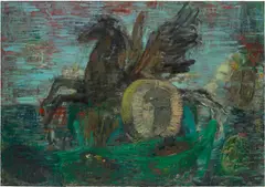 Christopher Le Brun, Xanthus, 1981, oil on canvas